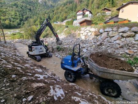 Sanacijska obnova vodotokov in hudournikov po poplavah (9)